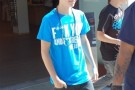 Justin Bieber, Fuck you è la scritta della sua t-shirt